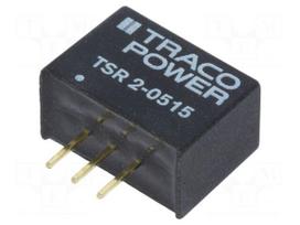 Converter: DC/DC | Uin: 3÷5.5V | 1.5VDC | Iout: 2A | SIP3 | 14x10.1x7.5mm