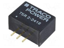 Converter: DC/DC | Uin: 4.6÷36V | 1.8VDC | Iout: 2A | SIP3 | 2.6g | 410kHz