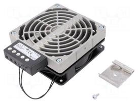 Blower heater | 200W | IP20 | for DIN rail mounting | 119x151x47mm