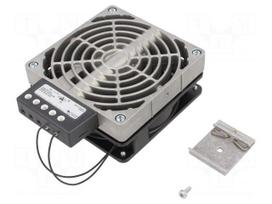 Blower heater | 300W | IP20 | for DIN rail mounting | 119x151x47mm