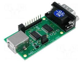 Module: USB | RS232,USB | D-Sub 9pin,USB B,pin header | -40÷85°C