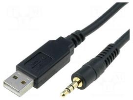 Module: cable integrated | UART,USB | Jack 3,5mm,USB A | UI/O: 3,3 V