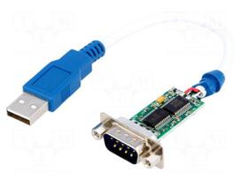 Module: cable integrated | RS232,USB | D-Sub 9pin,USB A | V: lead