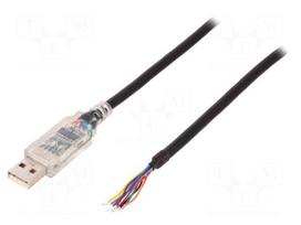 Module: cable integrated | RS422,USB | USB A | V: lead | 1.8m