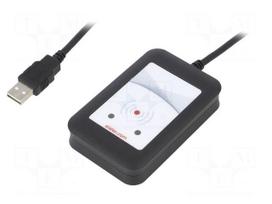 RFID reader | antenna | 88x56x18mm | USB | 4.3÷5.5V | Range: 100mm