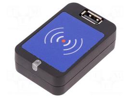 RFID reader | antenna | 60x39x16.5mm | USB | 4.3÷5.5V | Range: 100mm