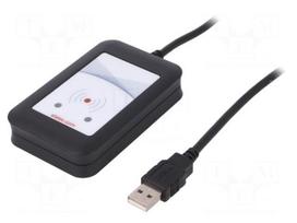 RFID reader | antenna | 88x56x18mm | GPIO,USB | 4.3÷5.5V | Range: 100mm