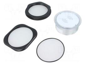 RFID reader | 82x82x34.2mm | RS485,USB | 9÷30V | Range: 100mm | 150mA