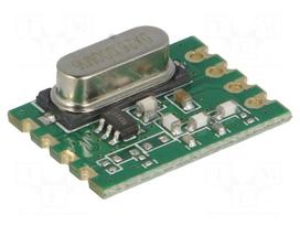 Module: RF | FM transmitter | FSK,GFSK,OOK | 868MHz | I2C | 1.8÷3.6VDC