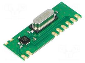Module: RF | FM receiver | OOK | 433.92MHz | -108dBm | 1.8÷3.6VDC