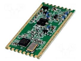 Module: RF | FM transceiver | FSK | 433.92MHz | SPI | -120dBm | 3.3÷6VDC