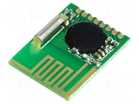 Module: RF | FM transceiver | 2400÷2783.5MHz | 4-wire SPI | 4dBm