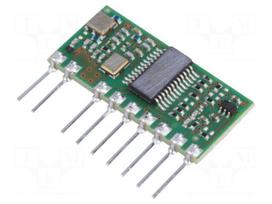 Module: RF | FM transceiver | FSK | 868.3MHz | serial | -100dBm | 20/11mA