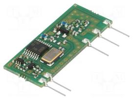 Module: RF | FM transmitter | FSK | 434.15÷868.3MHz | 3VDC | 38mA | 6mW