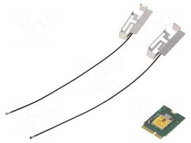 Dev.kit: evaluation | Bluetooth 5,WiFi | PCIe,SDIO | 22x30mm