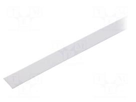 Cover for LED profiles | white | 2m | V: B | slide