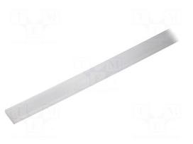 Cover for LED profiles | white | 2m | V: C | push-in
