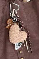 Boto Bag Keychain Heart Bow Jaysa