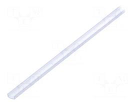 Cover for LED profiles | white | 1m | Application: PEN8 | V: I | push-in
