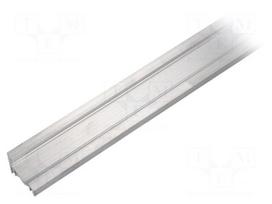 Profiles for LED modules | angular | natural | L: 1m | aluminium
