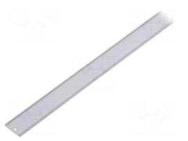 Profiles for LED modules | surface | white | L: 1m | aluminium