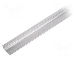 Profiles for LED modules | recessed | natural | L: 1m | aluminium