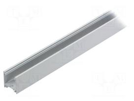 Profiles for LED modules | surface | white | L: 1m | aluminium