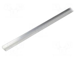 Profiles for LED modules | surface | natural | L: 1m | aluminium