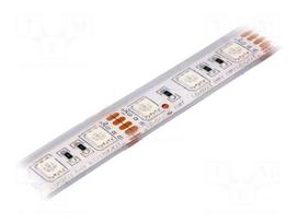 LED tape | RGB | 5050 | 12V | LED/m: 60 | W: 14mm | 120° | IP68 | 14.4W/m