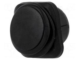 ROCKER | SPST | Pos: 2 | OFF-ON | 10A/250VAC | black | IP65 | none | 50mΩ