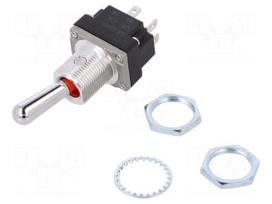 Switch: toggle | Pos: 2 | DPDT | (OFF)-ON | 5A/28VAC | Leads: screw | IP67
