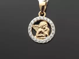 Auksinis pakabukas Angeliukas