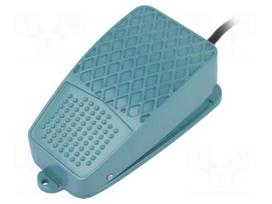 Switch: foot | Stabl.pos: 1 | SPDT | 10A/250VAC | Leads: 1m lead | 12N