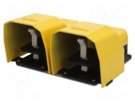 Switch: foot | Stabl.pos: 2 | NC x2 + NO x2 | 3A/250VAC | IP65