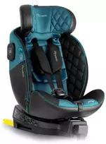 „Nukido Prestige Line“ automobilinė kėdutė, juodos ir mėlynos spalvos, 0-36 kg, ISOFIX