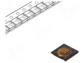 Microswitch TACT | SPST | Pos: 2 | 0.02A/15VDC | SMT | 4.1x4.1x0.35mm