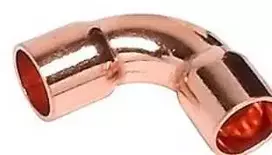 RUBINETTERIE BRESCIANE BONOMI  TURBO 90° alkūnė 28 mm - su dviem litavimo įvorėmis