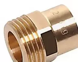 RUBINETTERIE BRESCIANE BONOMI  TURBO Adapterio antgalis 1–28 mm – vamzdžio sriegio antgalis ir litavimo lizdas