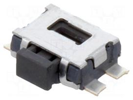 Microswitch TACT | SPST | Pos: 2 | 0.05A/12VDC | SMT | 1.6N | 1.75mm