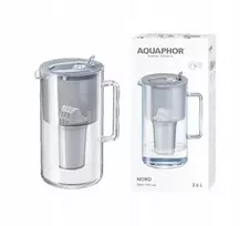 Aquaphor Nord A5 Pilkas Glass filter jug, pilkas