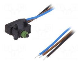 Microswitch SNAP ACTION | SPDT | 2A/24VDC | Rcont max: 50mΩ | ON-(ON)
