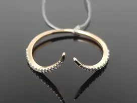 Best Diamonds Auksinis žiedas su briliantais