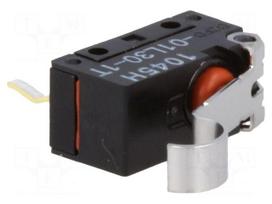 Microswitch SNAP ACTION | with lever with roller simulation