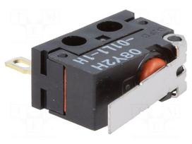 Microswitch SNAP ACTION | with lever | SPDT | 0.1A/125VAC | ON-(ON)
