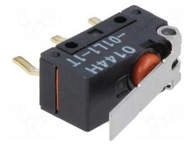Microswitch SNAP ACTION | with lever | SPDT | 0.1A/125VAC | ON-(ON)