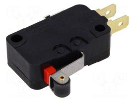 Microswitch SNAP ACTION | with lever (with roller) | SPDT | Pos: 2