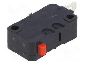 Microswitch SNAP ACTION | without lever | SPST-NO | 16A/250VAC