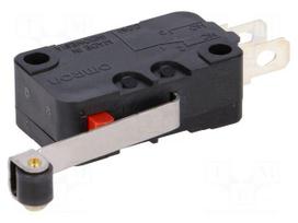 Microswitch SNAP ACTION | with lever (with roller) | SPDT | Pos: 2