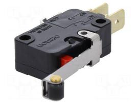 Microswitch SNAP ACTION | with lever (with roller) | SPDT | Pos: 2