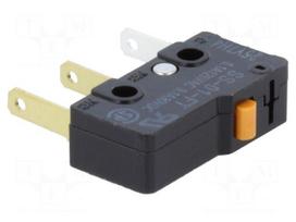 Microswitch SNAP ACTION | without lever | SPDT | 0.1A/125VAC | Pos: 2